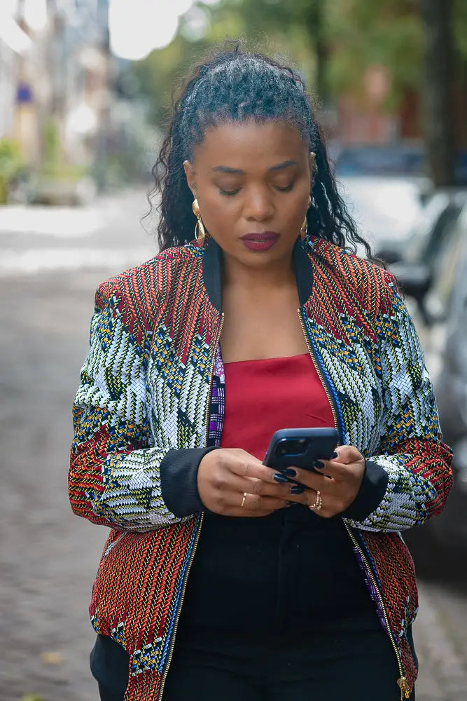 AMMA PURPLE MULTIWAY JACKET