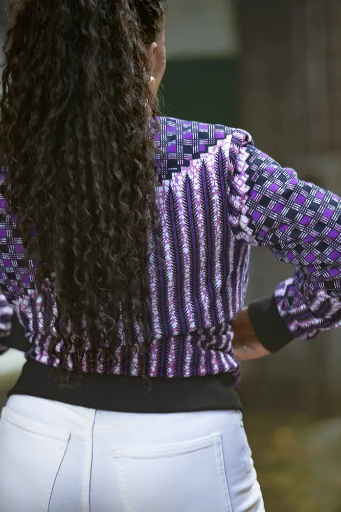AMMA PURPLE MULTIWAY JACKET