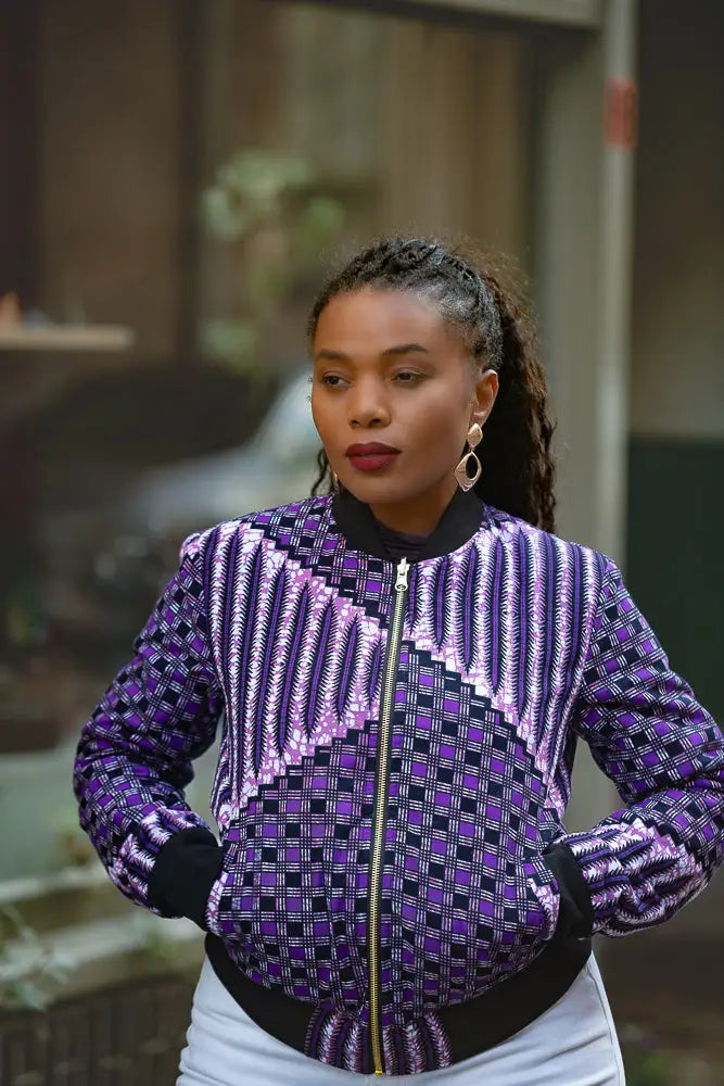 AMMA PURPLE MULTIWAY JACKET