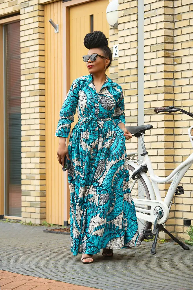 NYLAH MAXI DRESS.